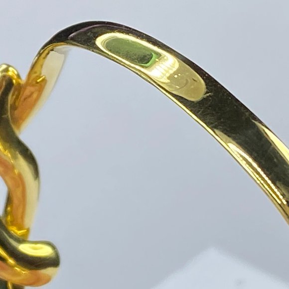 Tiffany & Co. 18K yellow gold Cummings twist knot bangle 40.0g 7.75" JR7874 - Picture 8 of 11